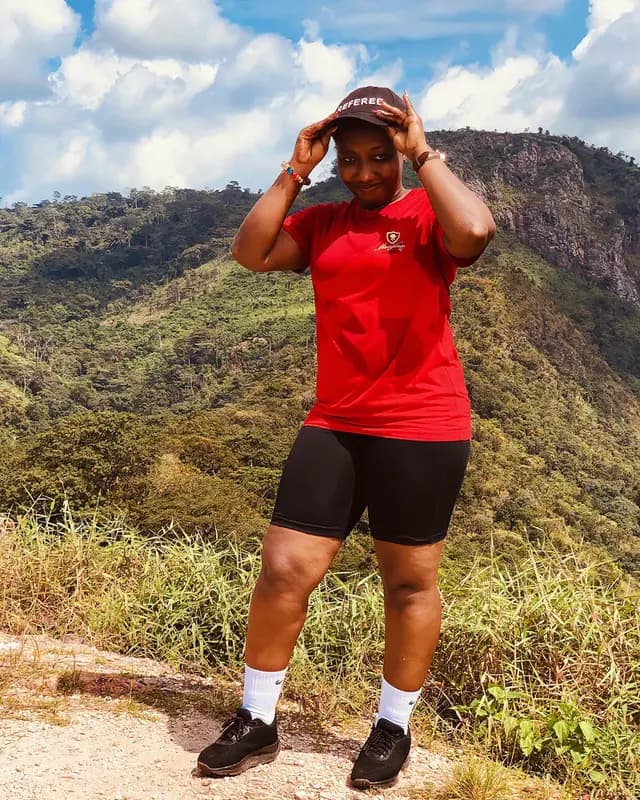 Gifty at Mount Afadzato